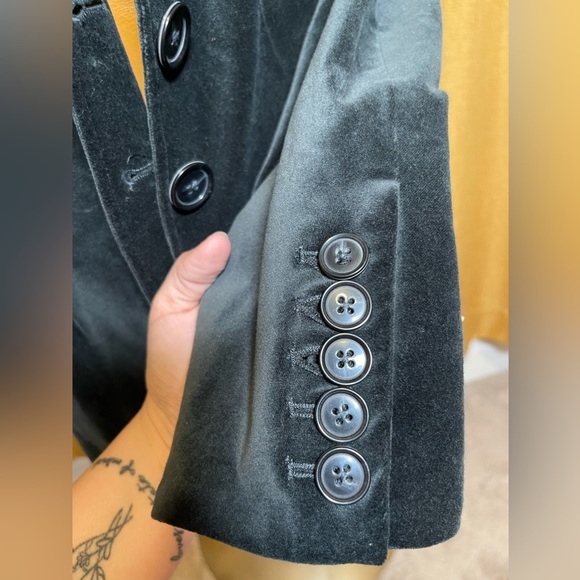 PAIGE Chelsee Velvet Blazer - Picture 7 of 14